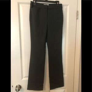 White House Black Market gray pinstripe pants